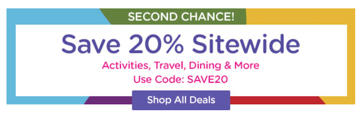 Livingsocial flash sale email campaign
