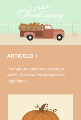 Pumpkin Truck template - Mobile