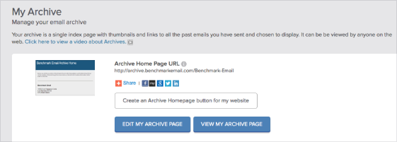 Email Newsletter Archive